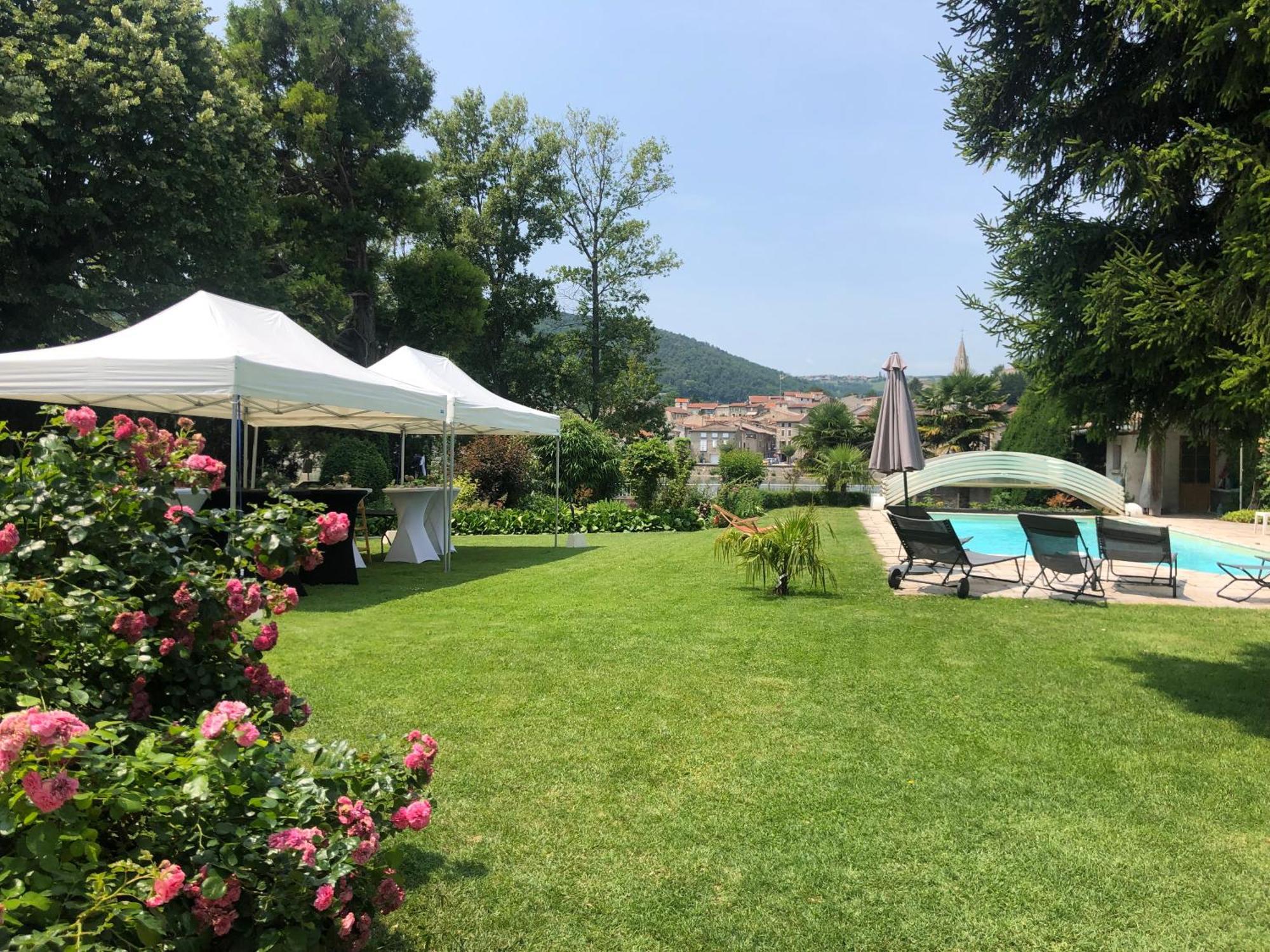 Villa Rhona Andancette Exterior foto